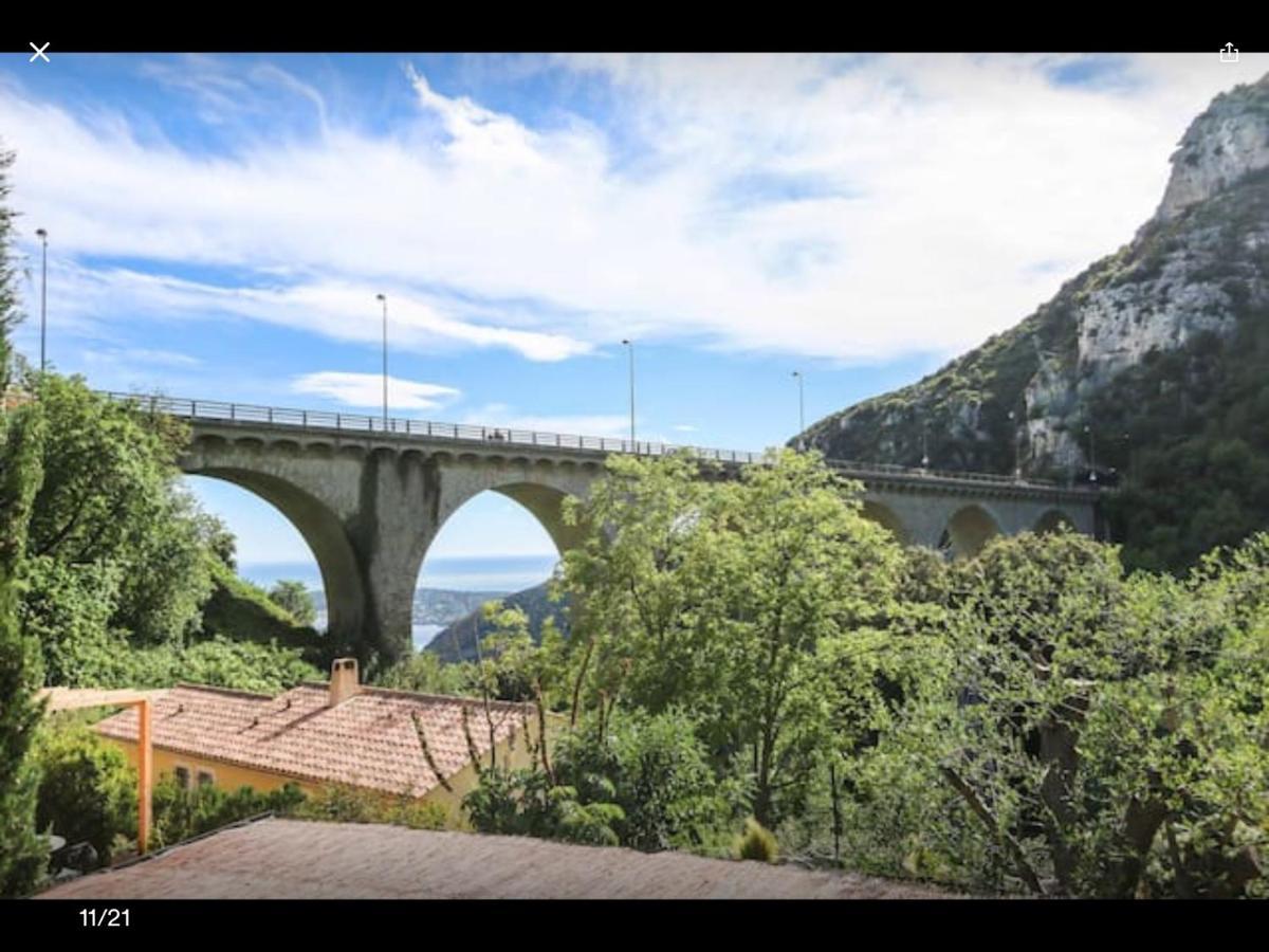 Studio Pied Village Eze - Dans Villa Recente - Parking Gratuit מראה חיצוני תמונה