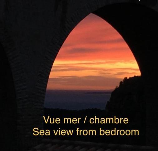 Studio Pied Village Eze - Dans Villa Recente - Parking Gratuit מראה חיצוני תמונה