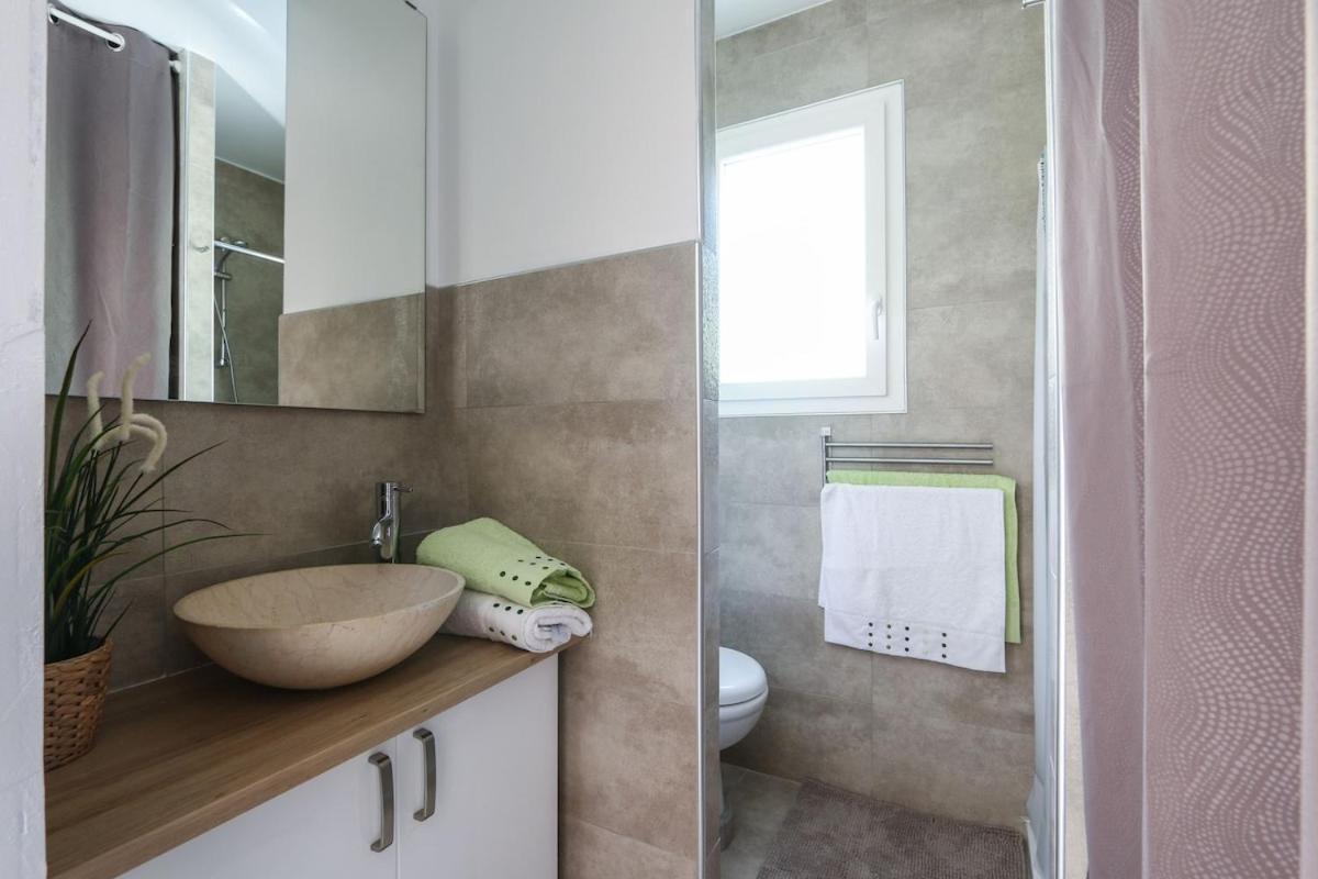 Studio Pied Village Eze - Dans Villa Recente - Parking Gratuit מראה חיצוני תמונה
